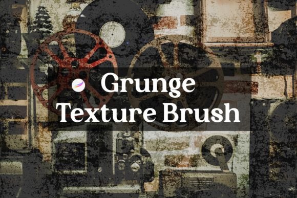 Download Grunge Texture Brush for Procreate - Brush for procreate Collection