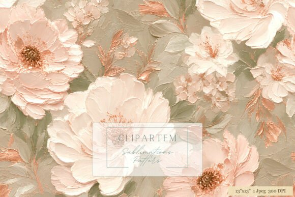 Download Blush Peony Oil Paint Pattern - Oil Collection