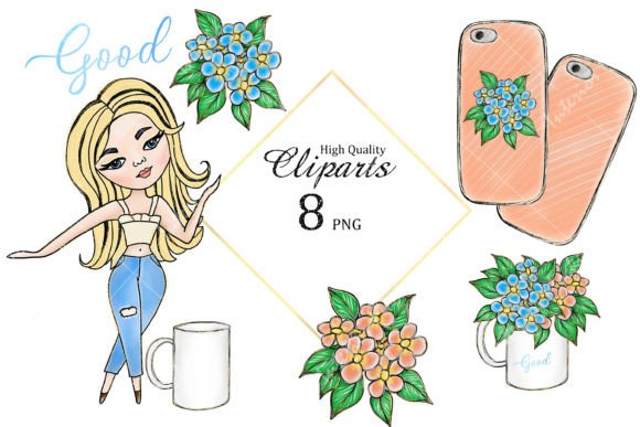 Download Cute Fashion Illustrations - Illustration Collection