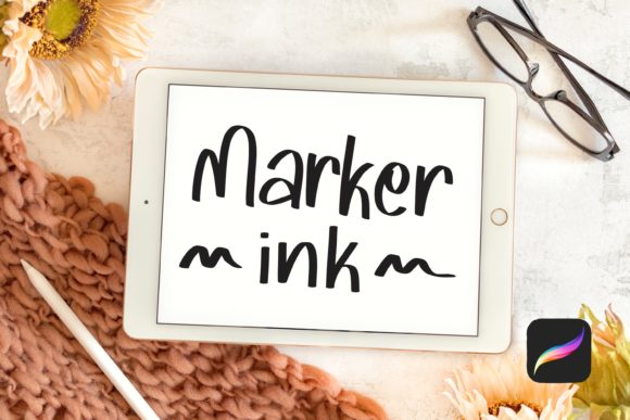 Download Marker Ink Brush for Procreate - Brush for procreate Collection