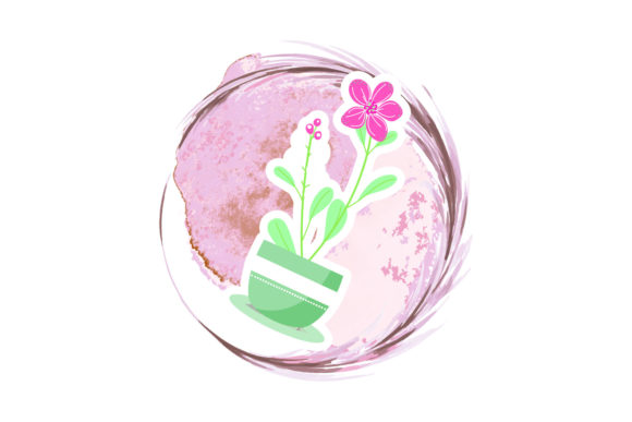 Download Flower Leaf Sticker Design - Premium Bundle