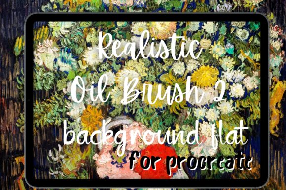 Download Procreate Oil Brush 2 Background Wash Fl - Premium Resources