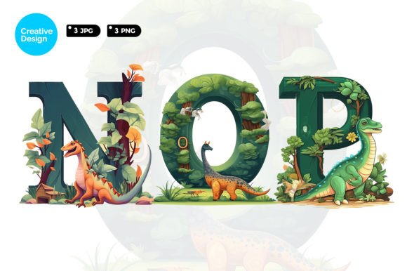 Download Letter NOP Forest Illustration - Illustration Collection
