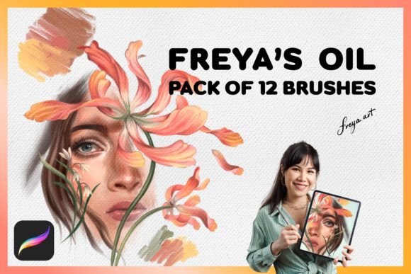 Download Oil Brushes Procreate - Oil Collection