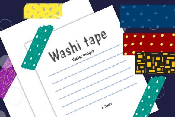 Download Cute Washi Tape Illustration - Illustration Collection
