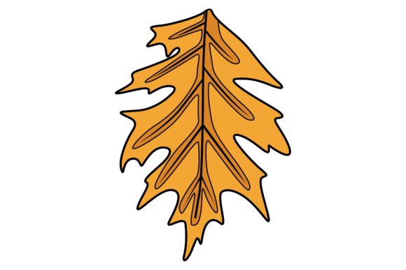 Download Orange Maple Leaf Sticker Vector - Leaf sticker Collection