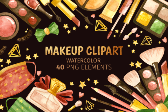 Download Makeup Clipart, Fashion Illustrations - Illustration Collection