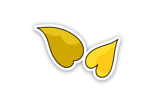 Download Love Leaf Sticker - Leaf sticker Collection