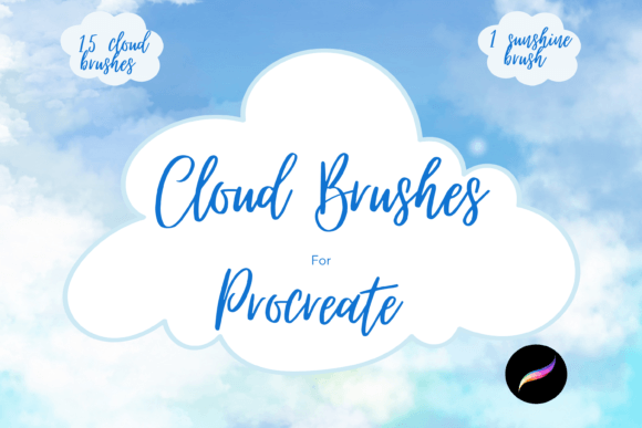 Download Procreate Cloud Brushes X 16 - Premium Resources